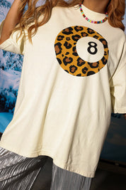 Fierce 8 Ball Cream Premium Graphic Tee (Screen Print)