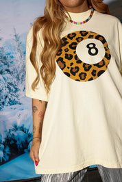 Fierce 8 Ball Cream Premium Graphic Tee (Screen Print)