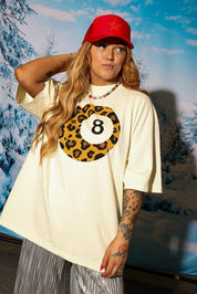 Fierce 8 Ball Cream Premium Graphic Tee (Screen Print)