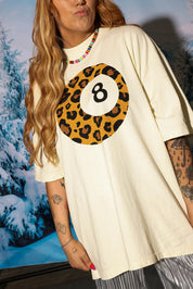 Fierce 8 Ball Cream Premium Graphic Tee (Screen Print)