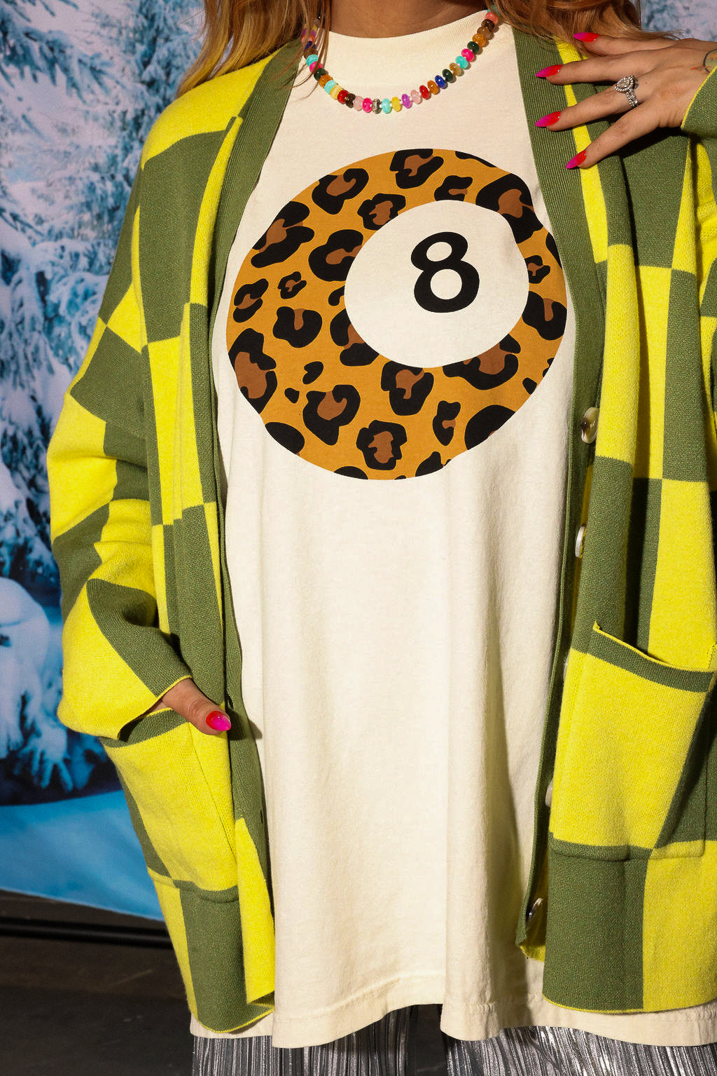 Fierce 8 Ball Cream Premium Graphic Tee (Screen Print)