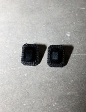 Blackout Stud Earrings