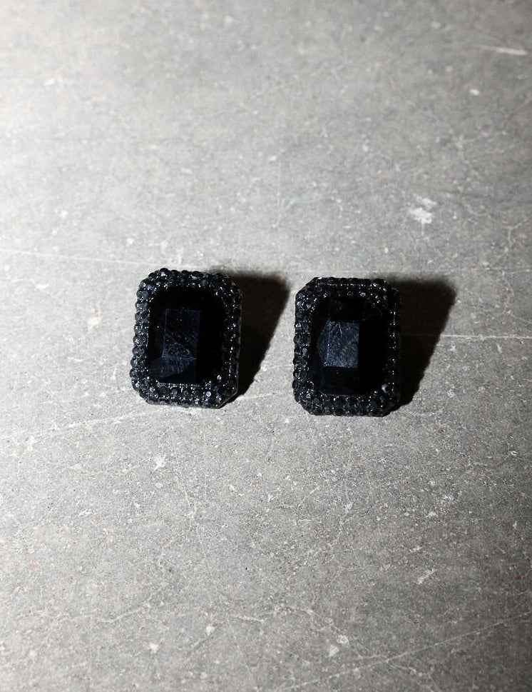 Blackout Stud Earrings