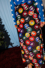 Welcome to Burnt Toast Billiards Mesh Maxi Skirt