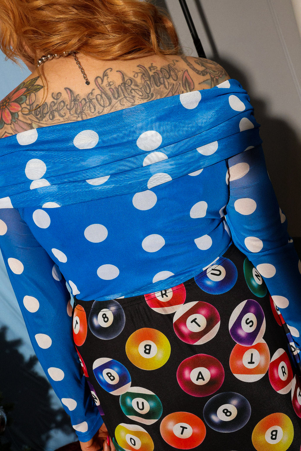 Blue Crush Polka Dot Bodysuit