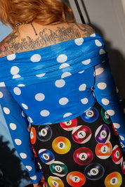 Blue Crush Polka Dot Bodysuit