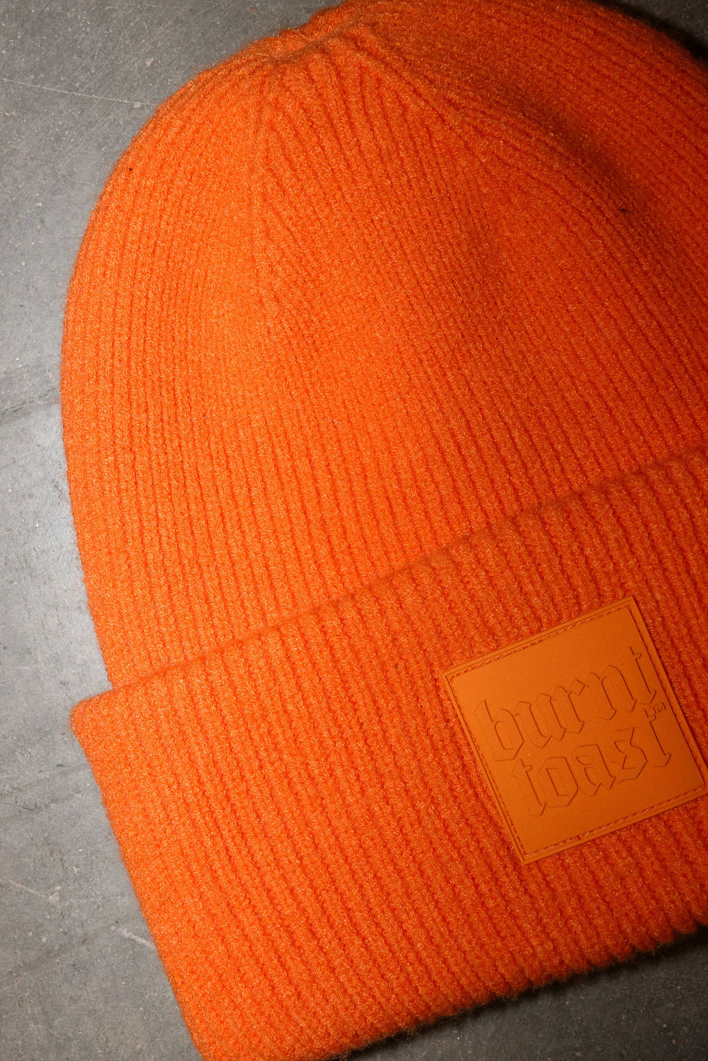 Burnt Toast Orange Beanie