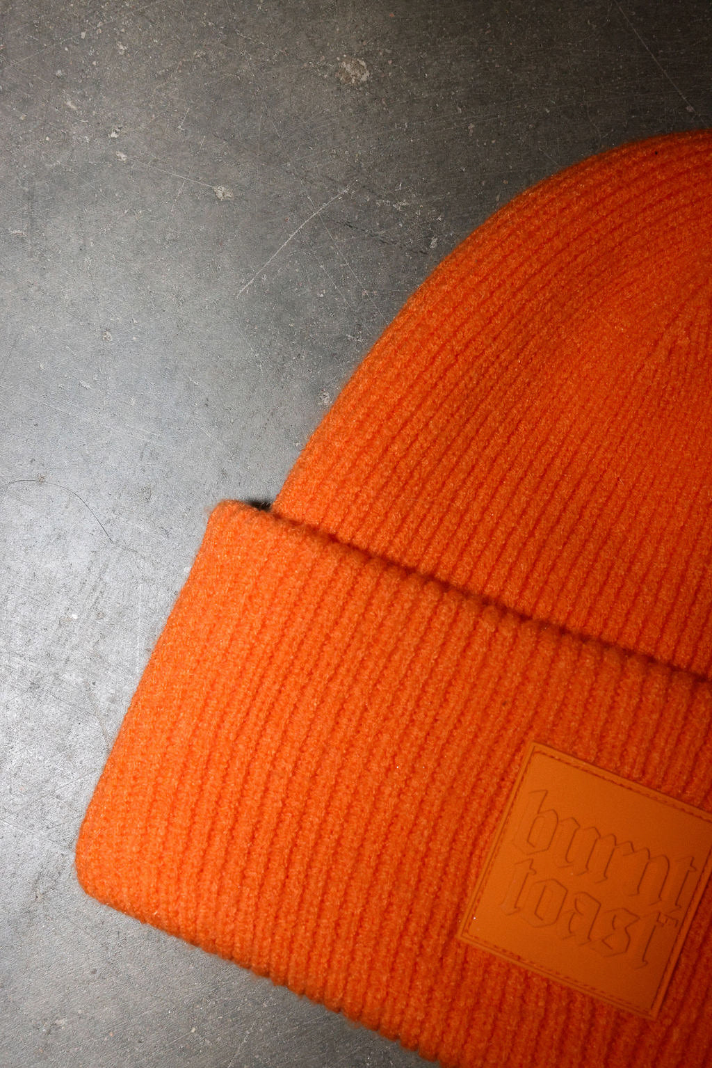Burnt Toast Orange Beanie