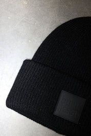 Charcoal Black Burnt Toast Beanie