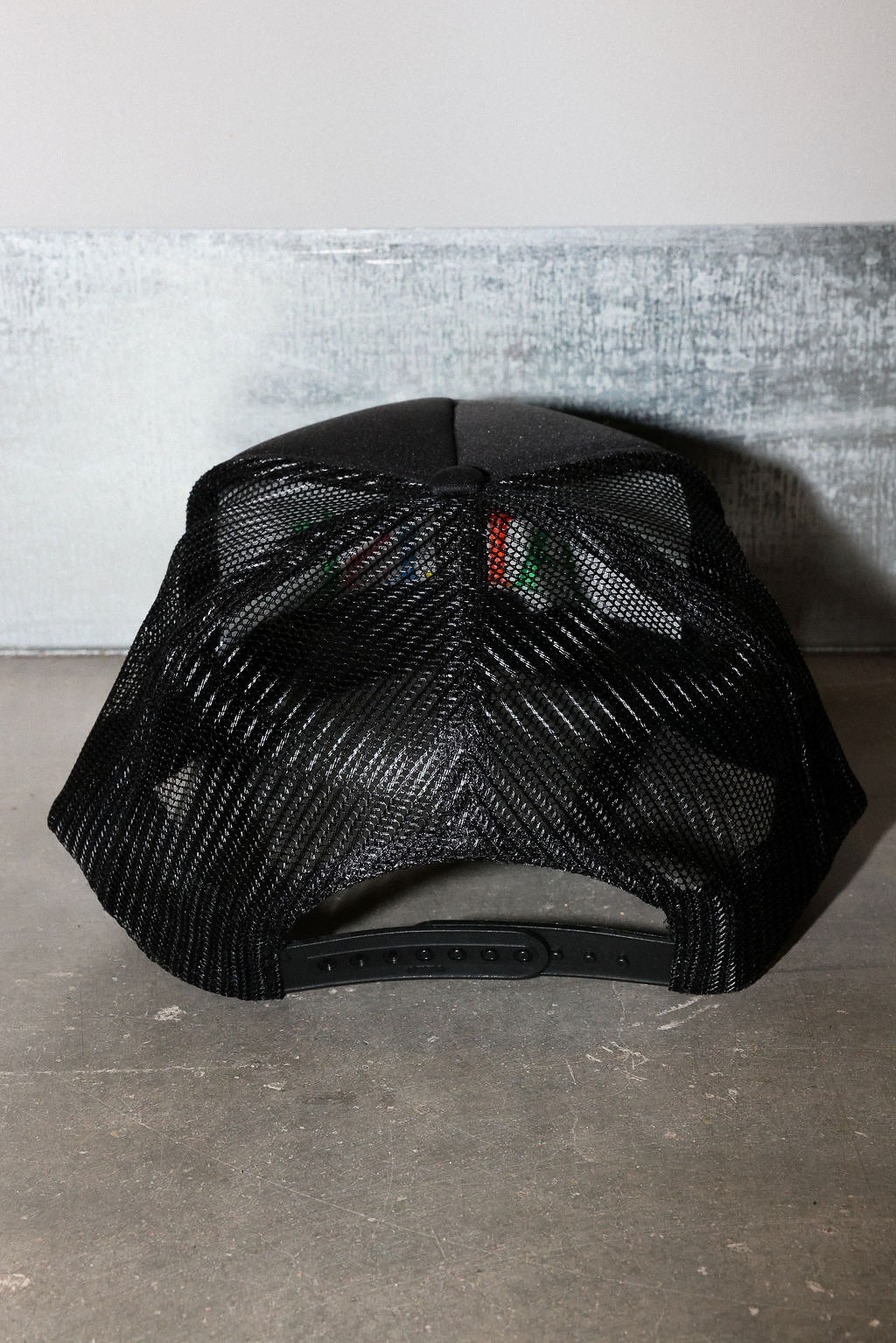 Artist Black Embroidered Trucker Hat