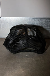 Visual Athlete Captain Black Embroidered Trucker Hat