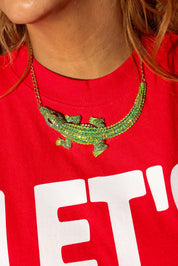 Croc Chaos Necklace