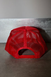 Holiday Heatwave Red Embroidered Trucker Hat
