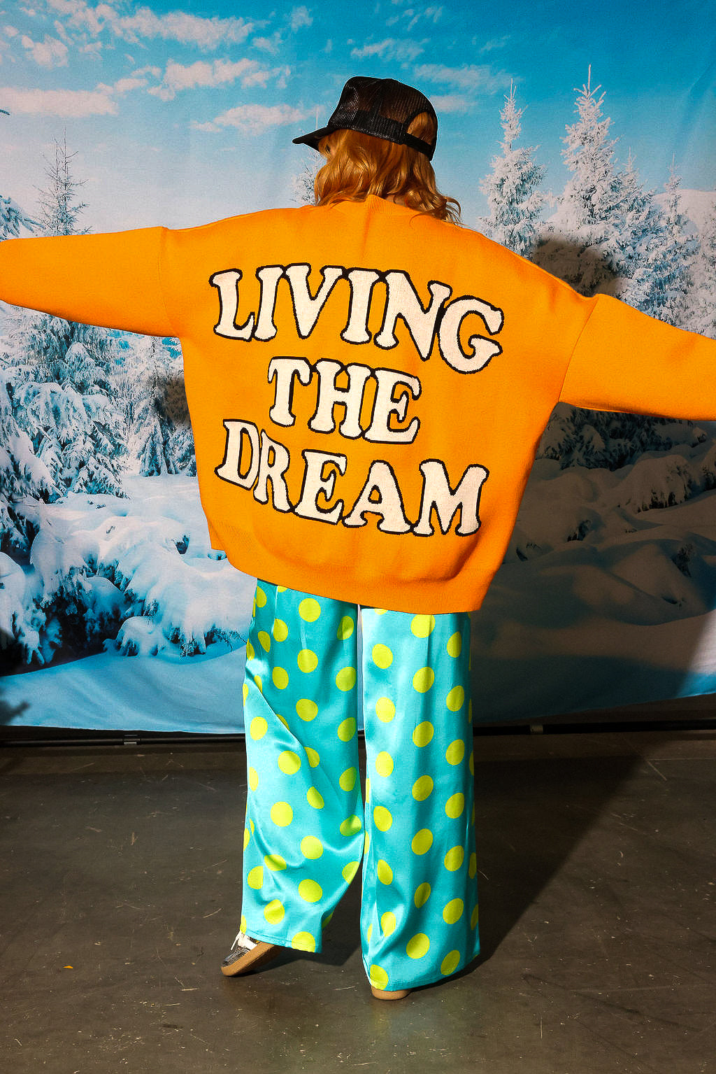 Living the Dream Boxy Knit Sweater