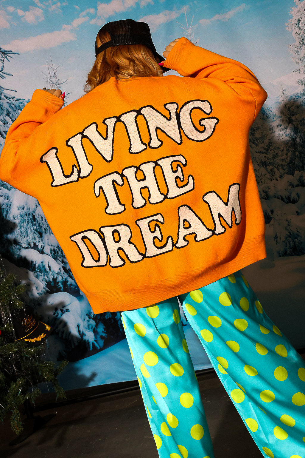 Living the Dream Boxy Knit Sweater