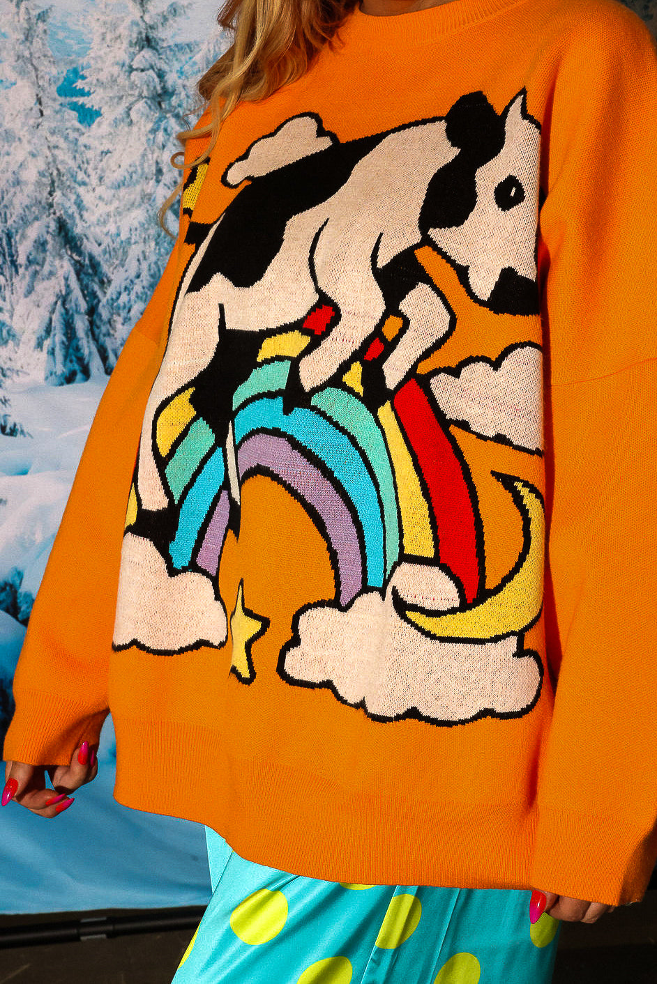 Living the Dream Boxy Knit Sweater