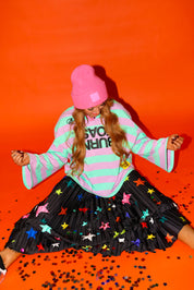 Bubblegum Pink Burnt Toast Beanie