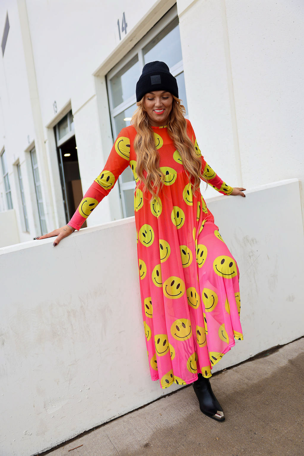 Having the Most Fun Mesh Dress