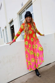 Having the Most Fun Mesh Dress