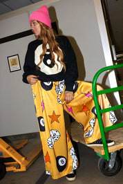 She's So Lucky Wide-Leg Pants