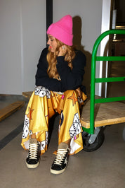 She's So Lucky Wide-Leg Pants