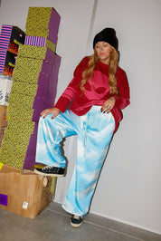 Cloud Nine Straight-Leg Pants