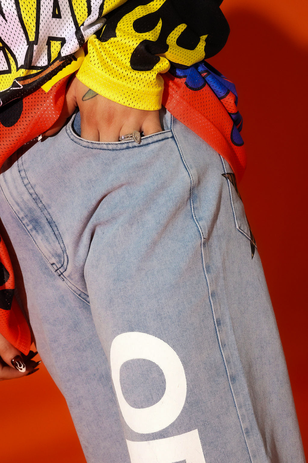 Certified Original Faux Denim Pants