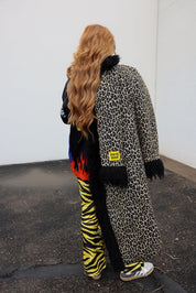 ** PRE-ORDER: ships by 12/22 ** We Ride at Dawn Inlined Faux Fur Duster