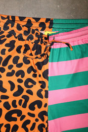 Party Animal Half & Half Cropped Pants