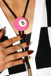Pink 8 Ball Bolo
