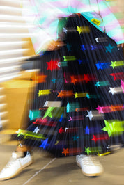 Stars Are Blind Pleated Maxi Skirt