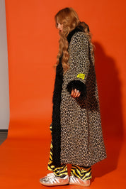 ** PRE-ORDER: ships by 12/22 ** We Ride at Dawn Inlined Faux Fur Duster