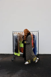 ** PRE-ORDER: ships by 12/22 ** We Ride at Dawn Inlined Faux Fur Duster