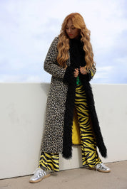 ** PRE-ORDER: ships by 12/22 ** We Ride at Dawn Inlined Faux Fur Duster