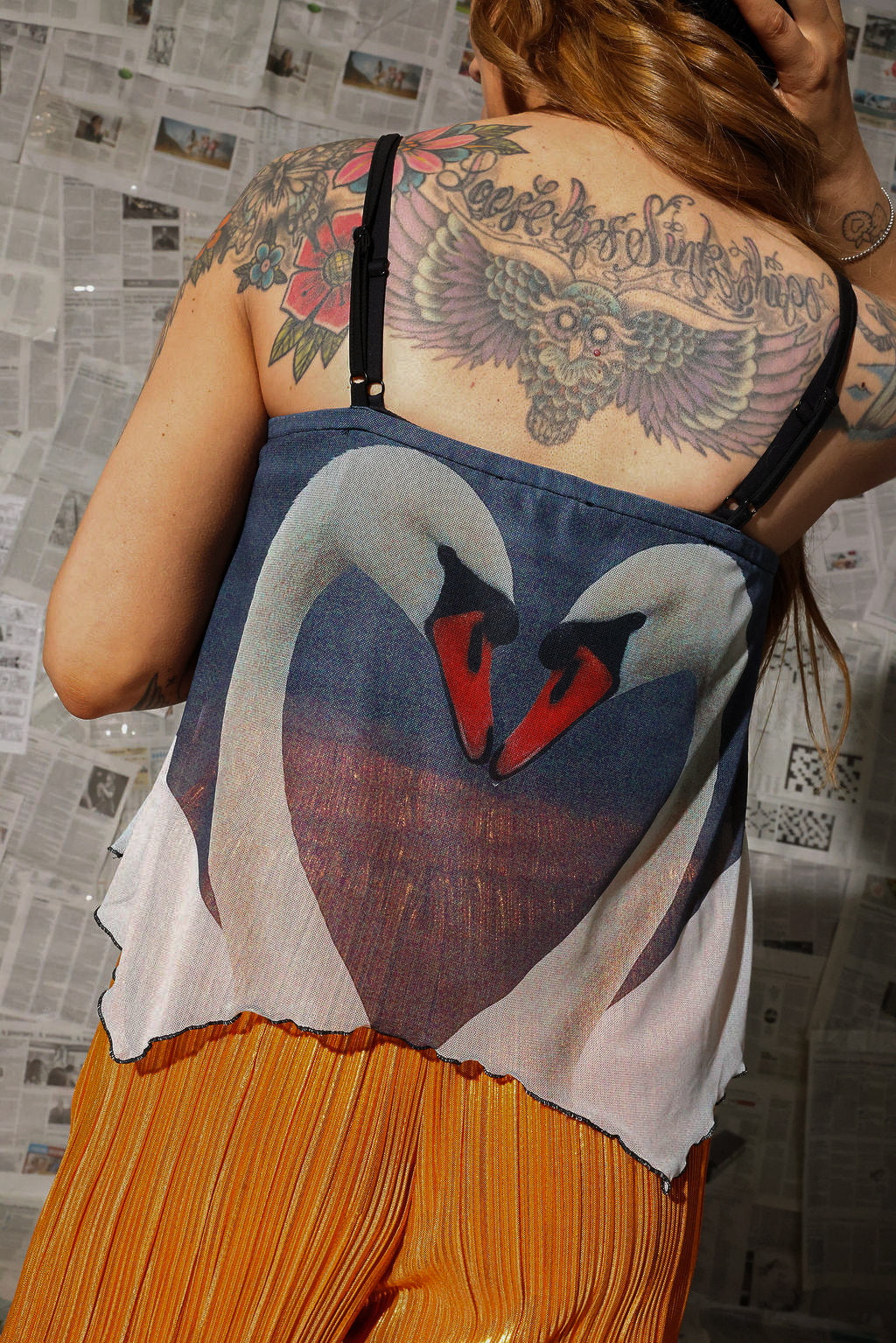 Love Birds Babydoll Cami