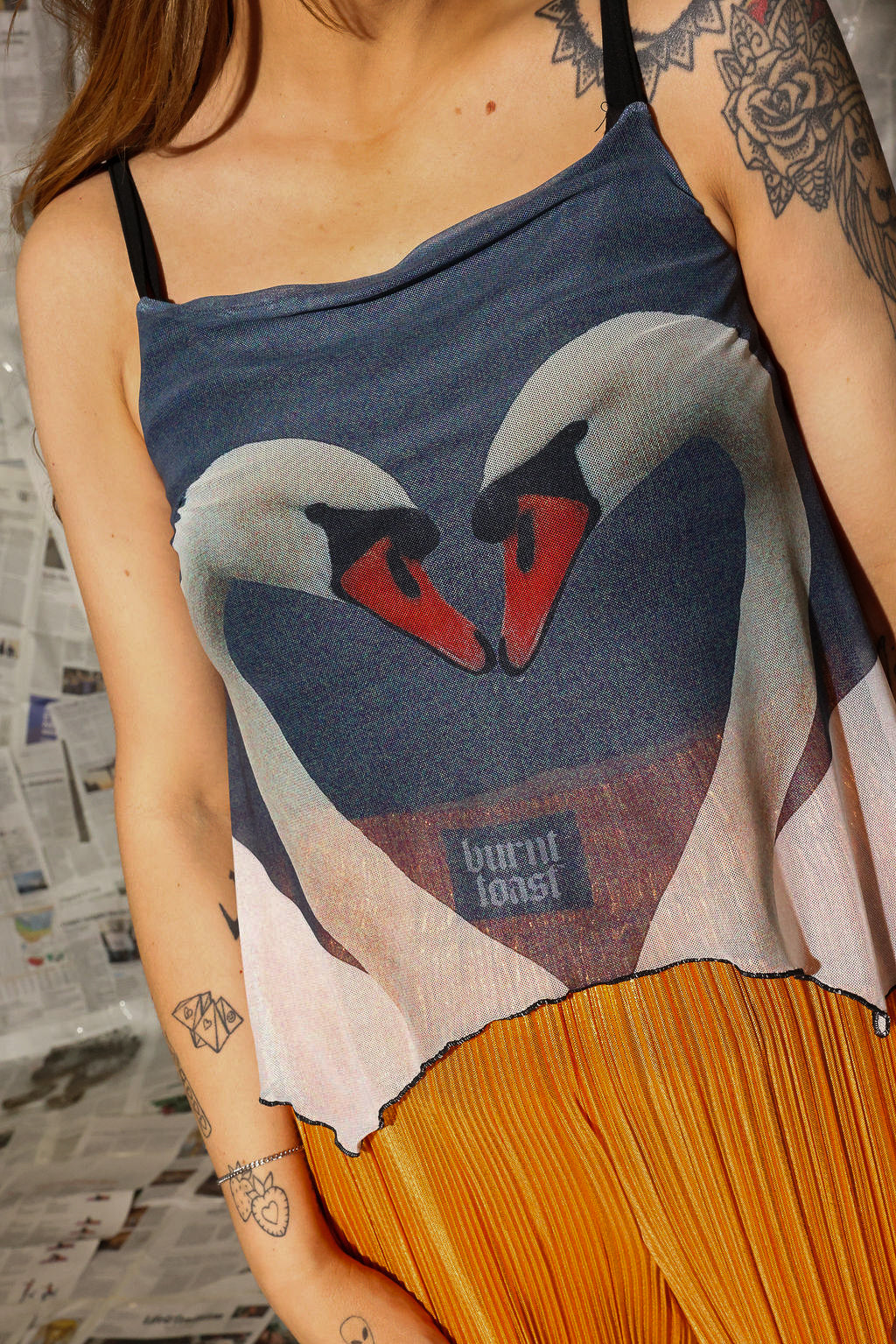 Love Birds Babydoll Cami