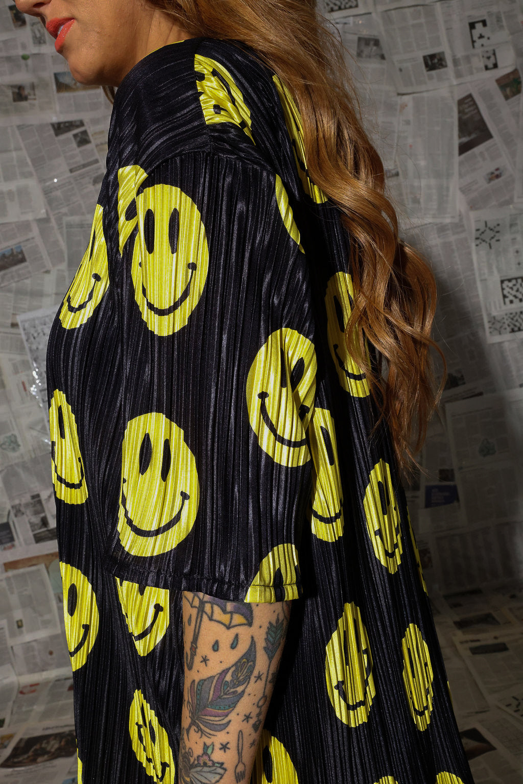 Smile Back Plisse Maxi Skirt Set