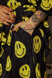 Smile Back Plisse Maxi Skirt Set