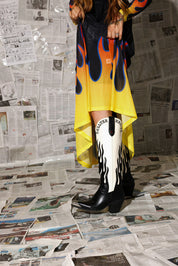 Heatwave Flame Mesh Dress **RESTOCKED**