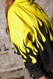 ** PRE-ORDER: ships by 1/19 ** Burnt Toast Original Fleece Hooded Sweatshirt (Yellow/Black)