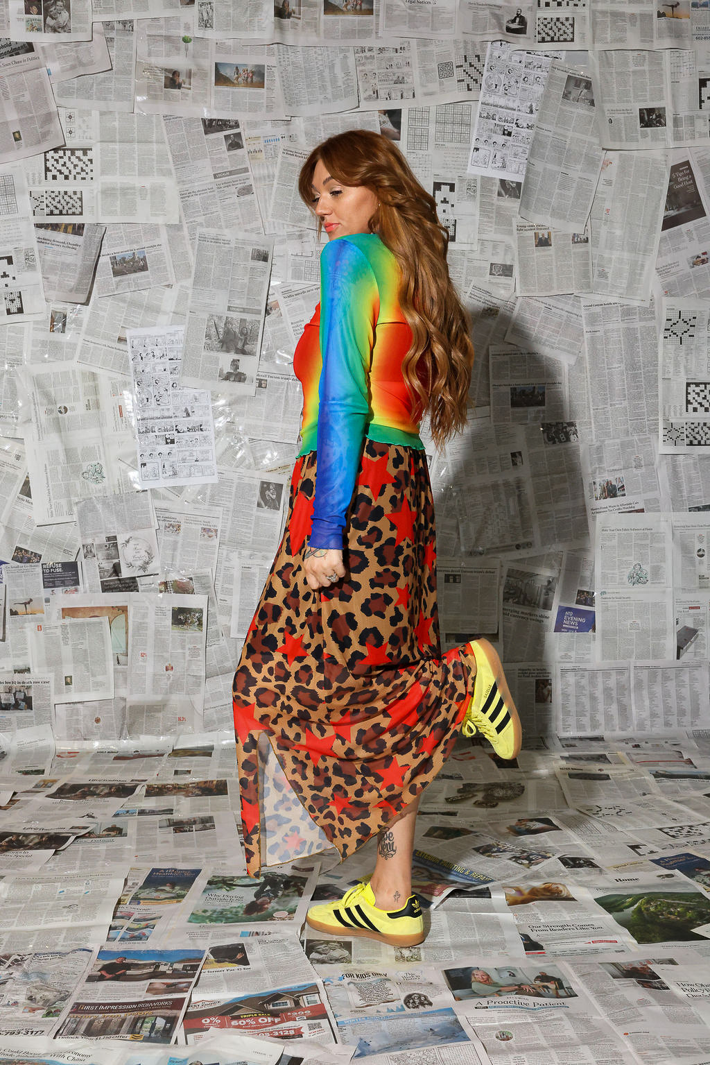 Wild Thing Mesh Maxi Skirt