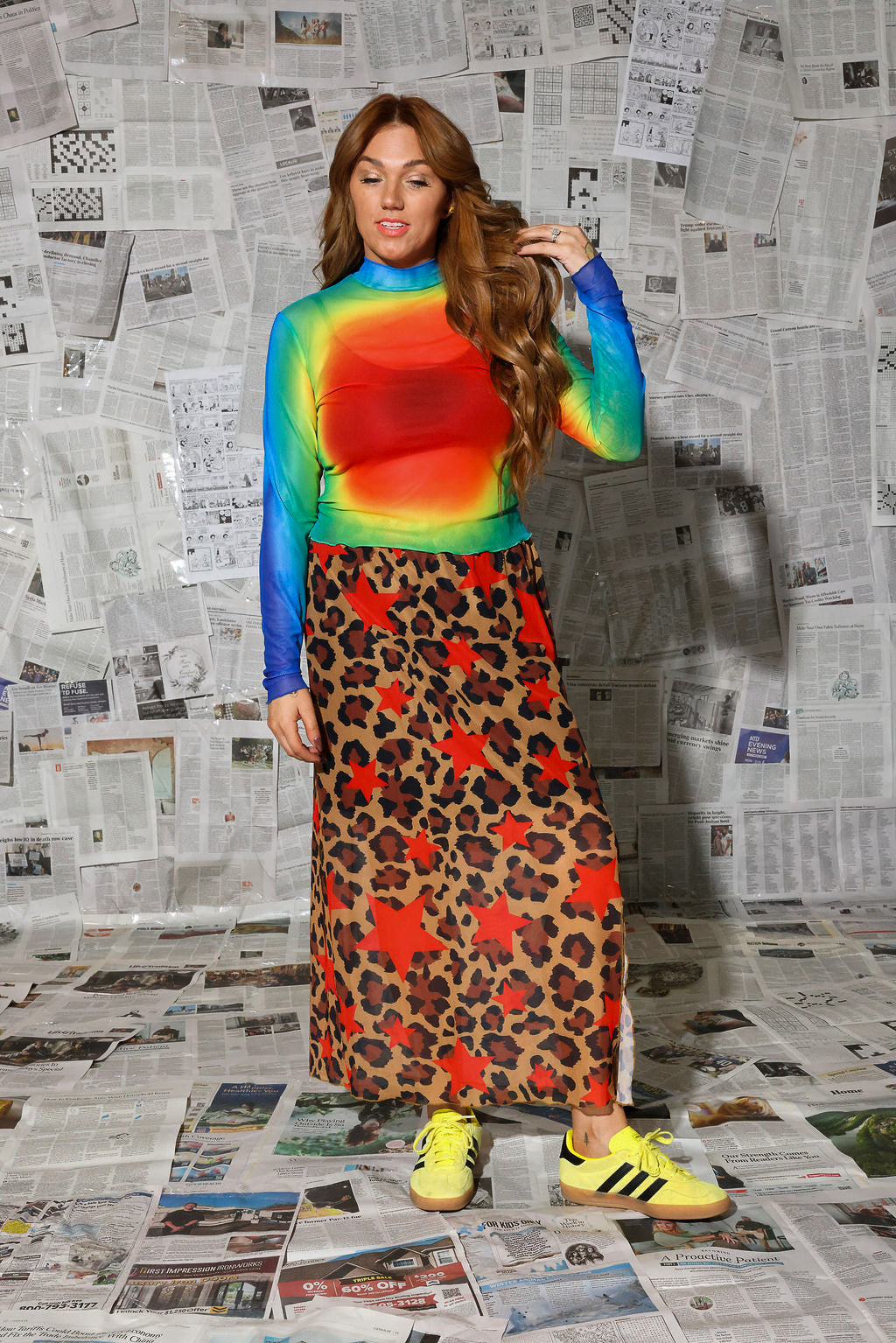 Wild Thing Mesh Maxi Skirt