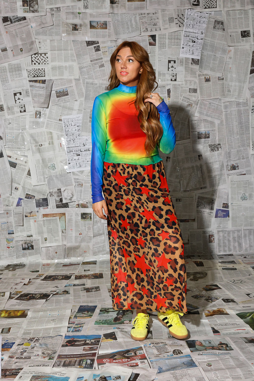 Wild Thing Mesh Maxi Skirt