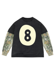 No Hard Feelings Premium Camo Layered Long Sleeve