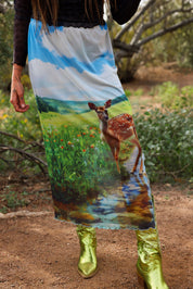 That's Cute Doe Mesh Skirt