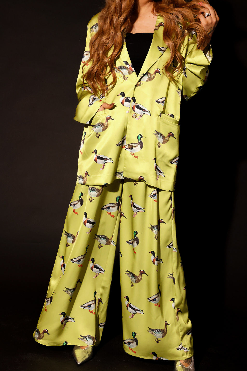 No Ducks Given Blazer Set