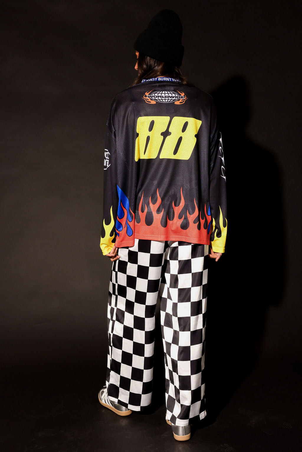 Fast Lane Wide-Leg Pants