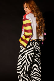 Don’t Quote Me Cropped Jersey Mesh Top