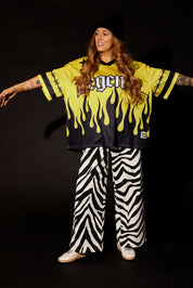 We are Legends Yellow Flame Jersey