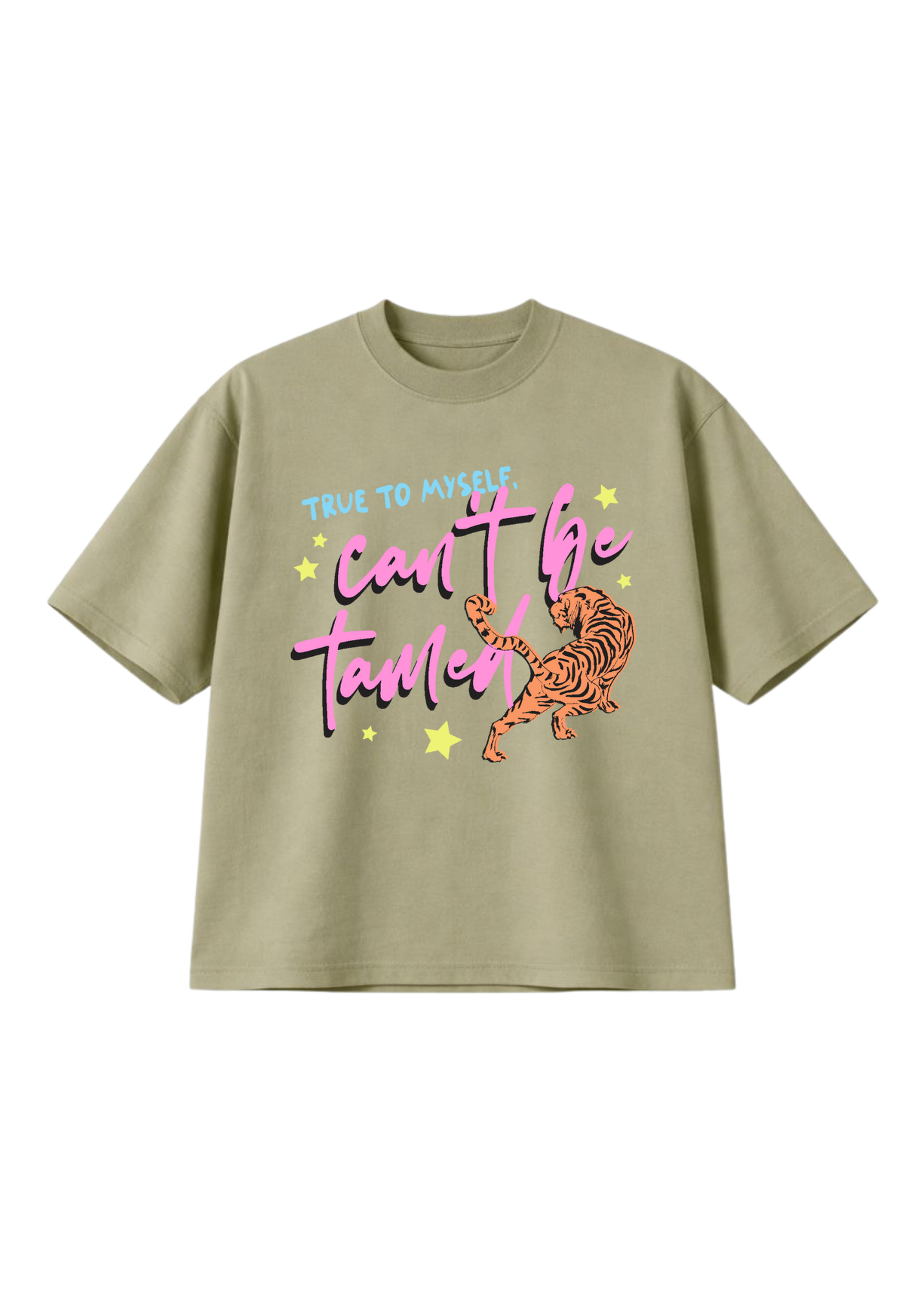 Can't Be Tamed (NEW! Ultra Oversized Graphic Tee)